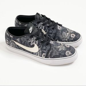 Nike Toki Low Floral Print Textile Sneakers